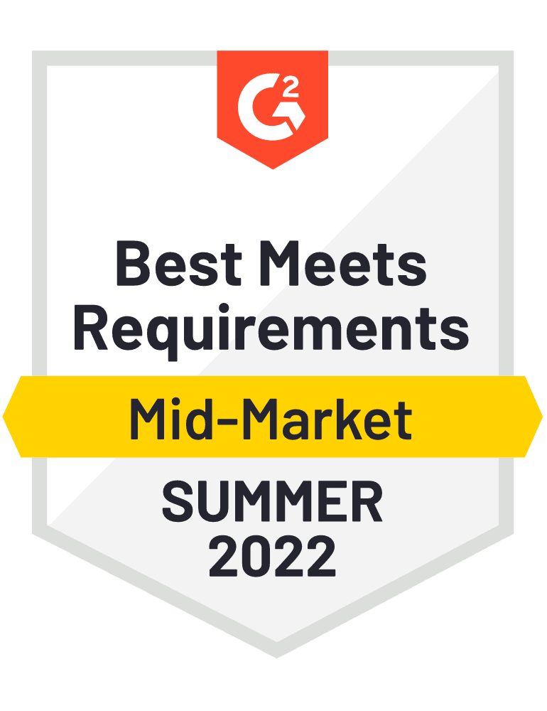 ScreenSteps G2 Best Meets Requirements Badge